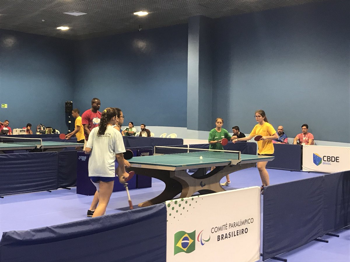 BraParalimpico's tweet photo. #ParalimpíadasEscolares2017 Tem #tênisdemesa #judô, #tênisemcr, #goaball e outras 6 modalidades! Vem pro #CTParalímpico! #EuFaçoParte https://t.co/2wgIwsLKf3