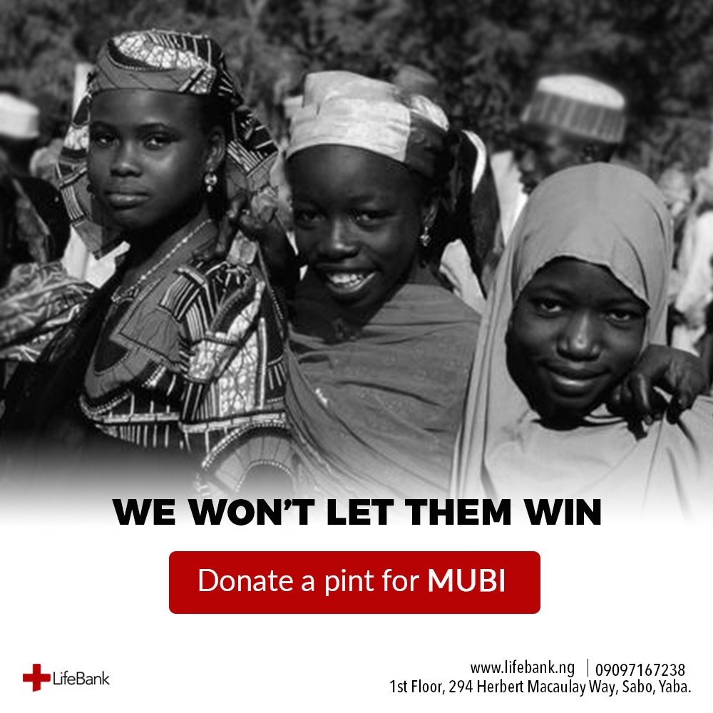 LifeBankCares's tweet photo. Our hearts go out to Mubi. We will not let terrorism win. Donate a pint https://t.co/SEm5boZiNt #PrayForAdamawa #PrayForMubi #Mubi https://t.co/KXnmsqDZtt
