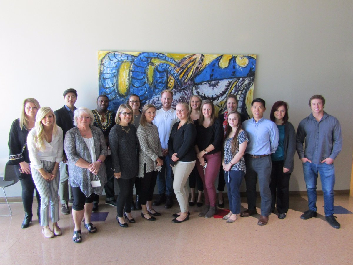 DDIatWSU's tweet photo. Our #MILEND trainees attended their 3rd face-to-face event this past Friday. What a terrific group of future professionals!! https://t.co/qMl7U84a4P
