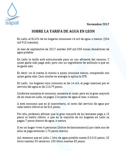 SAPAL León on Twitter: SAPAL León on Twitter: