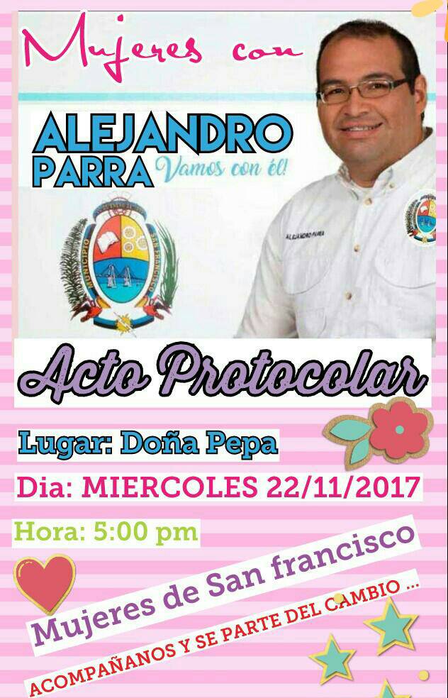 alejoparrato's tweet photo. ¡Bienvenida la #mujer de #SanFrancisco! Acá tendrán espacio, voz, #futuro y #esperanza. Gracias infinitas por su apoyo. ¡Ahí nos veremos esta tarde! #DLB #VamosJuntos #Zulia #Venezuela https://t.co/zZKZlsu5WP