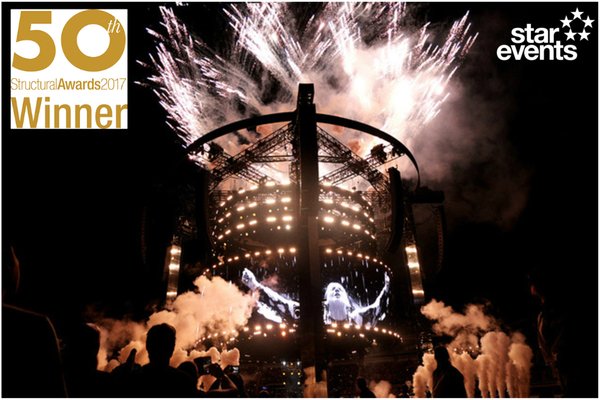 tpimagazine's tweet photo. .@StarEventsLtd #VerTechUltra stages specified for @Adele #25 tour become the first ever event industry design to win at the #StructuralAW17 🏆 https://t.co/HJeJKe1xKz https://t.co/52suvUv0Ni