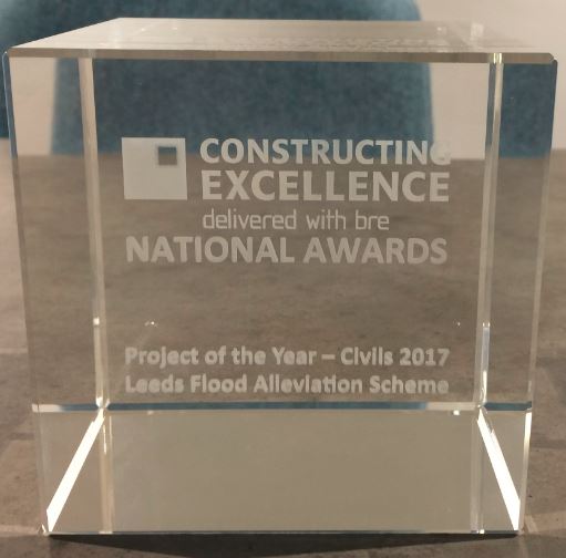 LeedsFAS's tweet photo. @LeedsFAS is delighted to have won Civils Project of the Year at this year’s Constructing Excellence Awards. Great recognition for a great project. https://t.co/apFy9oQPFN