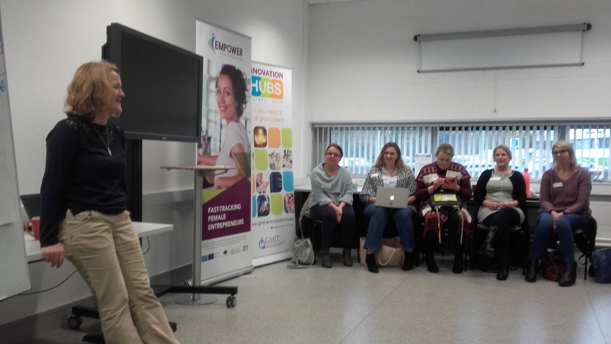 Anne Walsh from <a href="/AllergyLifestyl/">Allergy Lifestyle</a>  is up now telling us all about her <a href="/DragonsDenRTE/">Dragons' Den RTÉ</a> experience and building her networks and teams <a href="/Entirl/">Enterprise Ireland</a> <a href="/ESF_Ireland/">ESF Ireland</a> <a href="/leomhaigheo/">LEO Mayo</a> #Empowerher