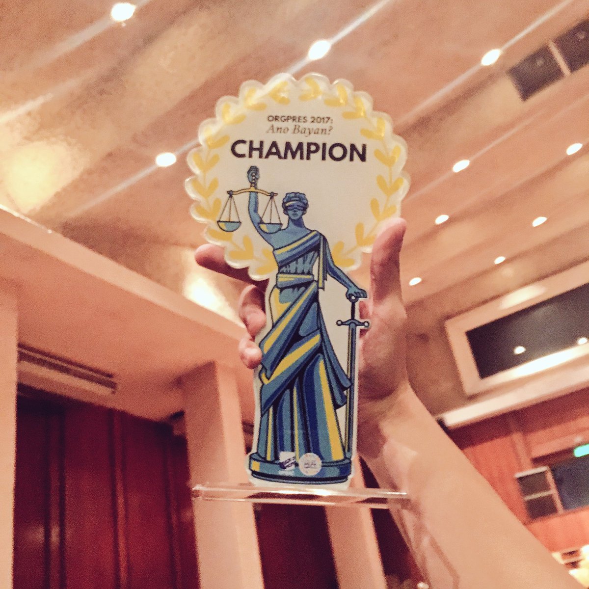 UPAdCore's tweet photo. UP AdCore bagged a total of six minor and major awards including Overall Champions in OrgPres 2017! π#KayaMoBato #Back2BackChamps #OrgPres2017 https://t.co/XmPSsGjaqi