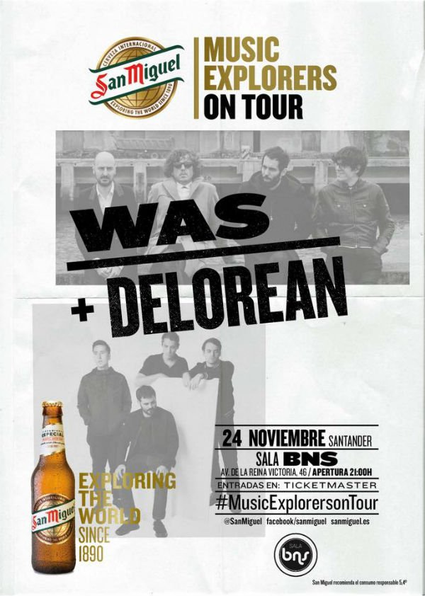 musicazul's tweet photo. [Reportajes] @WASlovesyou y @DELOREANDANZ, entre otros, protagonistas de la gira @SanMiguel #MusicExplorersTour

https://t.co/u77rJuYHoj

#SanMiguel #MusicExplorersTour #WAS #Delorean #Rayden #ElImperioDelPerro #LaHabitaciónRoja #NewDay https://t.co/Gc2MIl2cZI