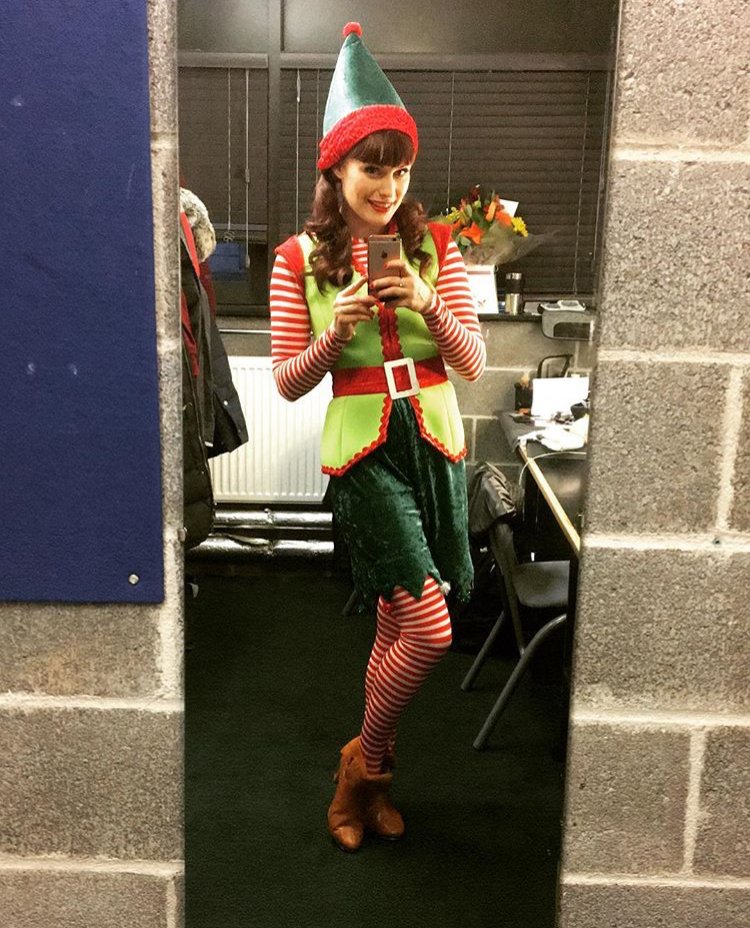 RSmithAssociate's tweet photo. How cute does our @_JennyLegg look as an Elf in @elfmusicaluk? #Swing #AssistantDanceCaptain #Sparklejollytwinklejingley #TeamRSA https://t.co/ZtCrlVvOpy