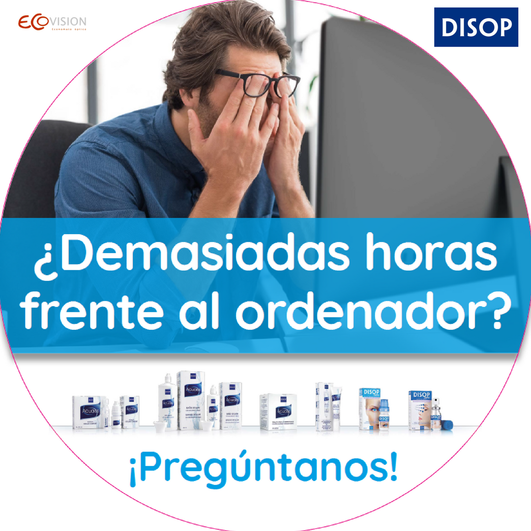 ecovisionoptica's tweet photo. Frena la sequedad ocular con #Disop. Si pasas muchas horas delante de pantallas digitales, ¡te vendrá de lujo! En #Ecovisión tenemos la solución a los problemas de #saludvisual https://t.co/baA6abWOpO