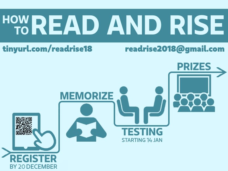 Students_Qatar's tweet photo. If you are a #member of the #student, #staff, or #faculty in #Educationcity @QF , then Read and Rise is the #Quran #challenge for you! The R&amp;R  Challenge is running for its 5th year and this time its bigger than  ever! #Sign up now: https://t.co/ILED36MnJE | #Doha #Qatar https://t.co/ARGulfZoJo