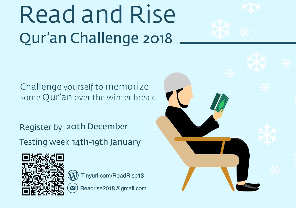 Students_Qatar's tweet photo. If you are a #member of the #student, #staff, or #faculty in #Educationcity @QF , then Read and Rise is the #Quran #challenge for you! The R&amp;R  Challenge is running for its 5th year and this time its bigger than  ever! #Sign up now: https://t.co/ILED36MnJE | #Doha #Qatar https://t.co/ARGulfZoJo