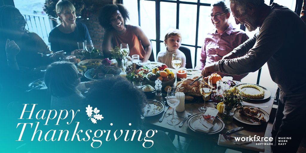 WorkForceSW's tweet photo. Wishing everyone a wonderful #Thanksgiving holiday, from the WorkForce family to yours! https://t.co/5ZybnQxg92