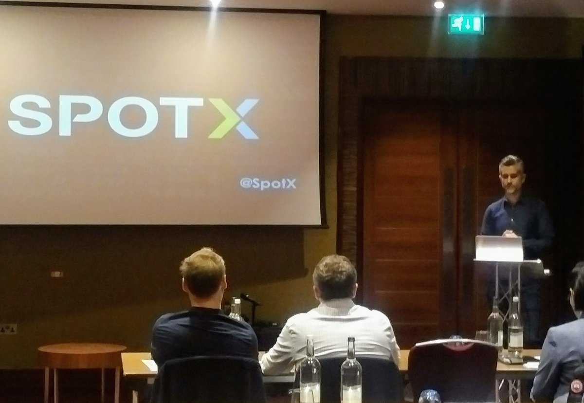 SpotX's tweet photo. 'Watching #TV is part of our daily lives around the world,' explains @ian_SpotX #CTV #ott @ACI_RTA_Summits https://t.co/AknKA7yjbM