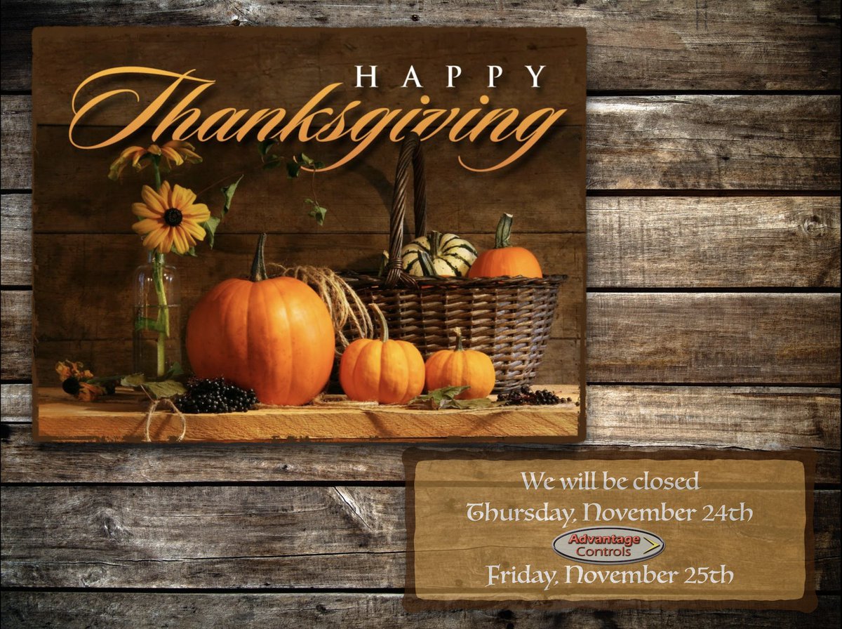advantagecon's tweet photo. #GainTheAdvantage #ClosedForThanksgiving https://t.co/CZwN4aPUEE