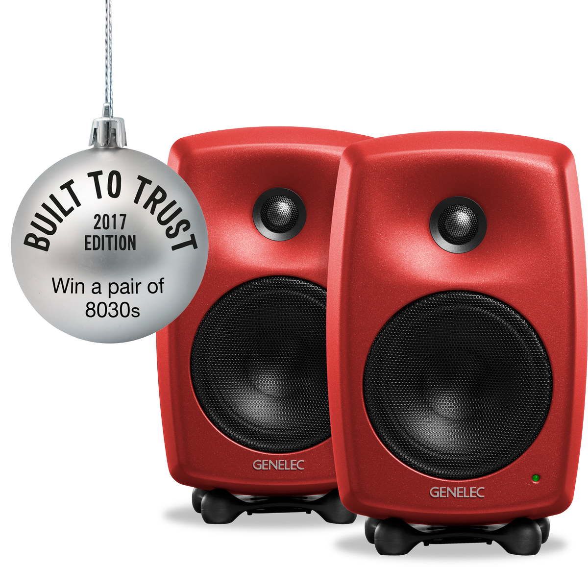 SourceDist's tweet photo. Want to be in with a chance to win a pair of limited edition red @Genelec 8030? Find out more here: https://t.co/S1oFoiQdlk #BuiltToTrust2017 #Genelec https://t.co/R9ZI41Jhlv
