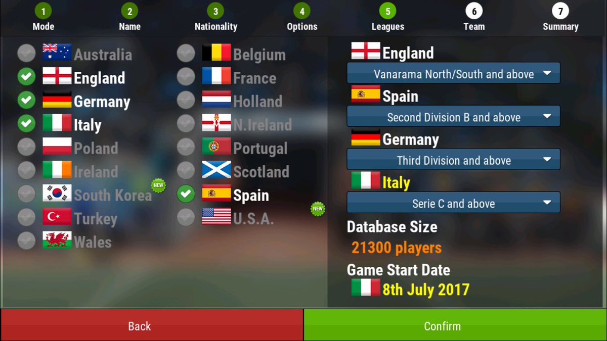 fm_blogger's tweet photo. Decided against a Scottish team but to load these leagues, start unemployed and work my way up! #FMM18 #Journeyman https://t.co/e5SvscaZ3K