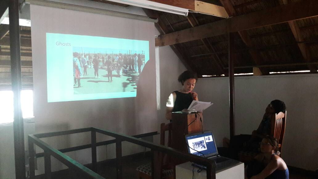 SLOWartNetwork's tweet photo. Carina Truyts on the Big Hole Counter Narrative #Kimberley #NIHSS #SlowArtNetwork #SDC https://t.co/YiN2RYz74N