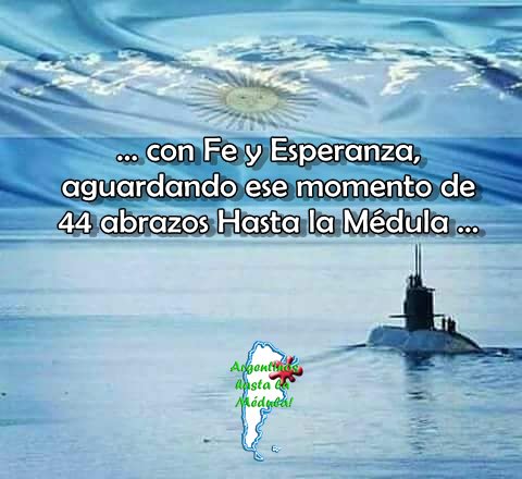 Nos unimos a las familias argentinas ... #ARASanJuan #Los44 #ArgentinosHastaLaMedula