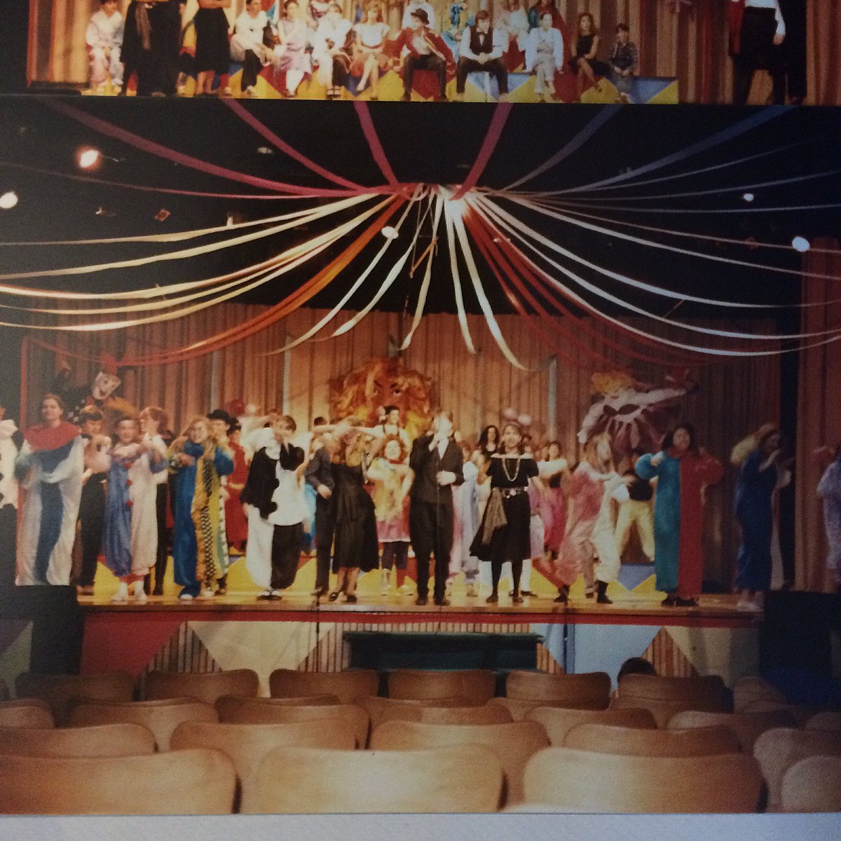 Kate_M_F's tweet photo. Anyone out there remember Godspell at Mac? What fun! OK https://t.co/vXZDH9EddF