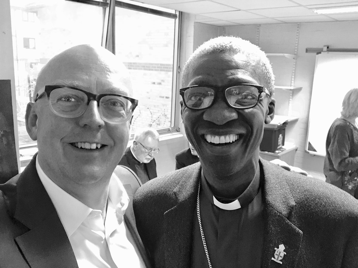 MattBirdGlobal's tweet photo. Great to be with #friend Rt Rev Dr #Karowei Dorgu, #Bishop of #Woolwich &amp; the first #Nigerian to be a Bishop in the @c_of_e Privileged to #speak to his #leaders about #community #transformation &amp; @CinnamonNetwork #Nigeria #Africa https://t.co/blyGwlmMYQ