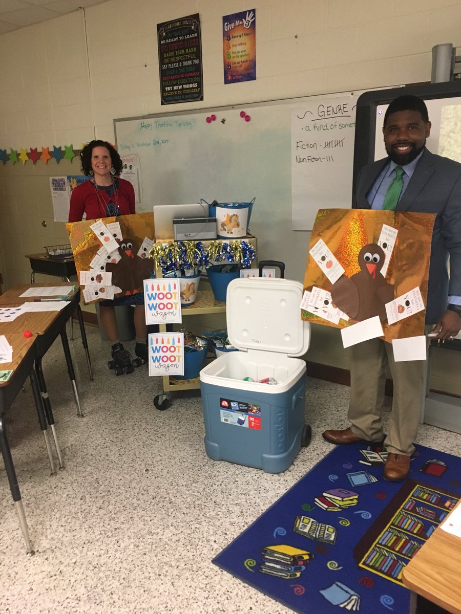 qtrabbit's tweet photo. @MachenElem The Admin Team appreciation train rocking it out on a terrific Tuesday!!#MachenNation https://t.co/4qR9BMoTv0