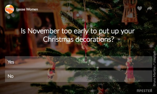 poll is november too early to put up your christmas decorations - Is November Too Early For Christmas Decorations poll is november too early to put up your christmas decorations - Is November Too Early For Christmas Decorations