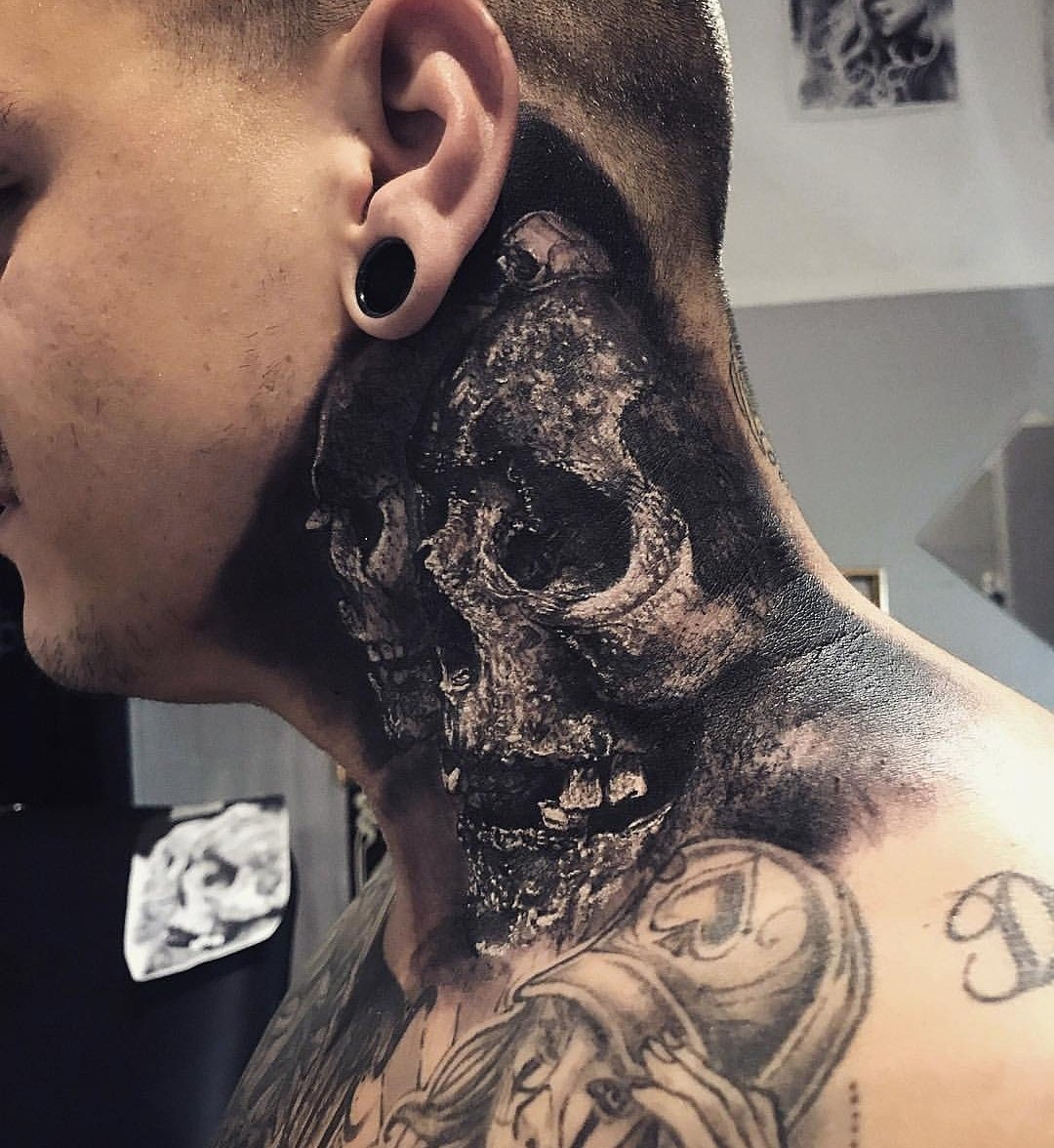 ExpertTattoo's tweet photo. #skull #skulltattoo https://t.co/7T7HtmkPFV