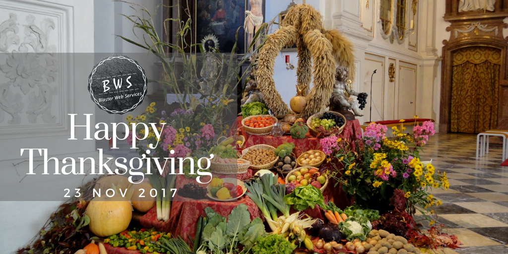 blasterwebs's tweet photo. On this #Thanksgiving & holiday season, Blaster Web Services thanks to all of our clients. We are always available for all types of web solution & services! https://t.co/h2T92q3saR #Webhosting #webdevelopment #webdev #smallbusiness #startups #startupchats #webservices #Longbe https://t.co/R10GyeIRts