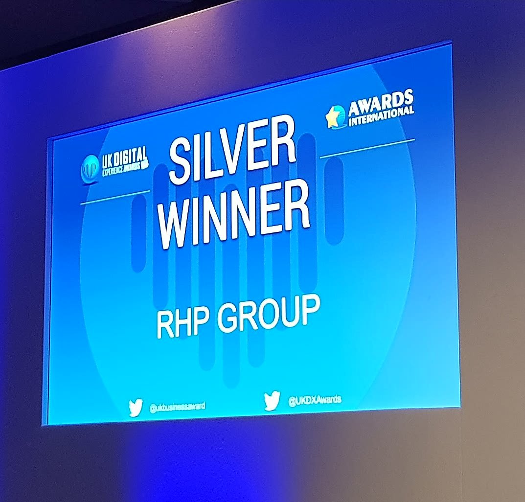 MrYPatel's tweet photo. @RHP_UK @ukbusinessaward @UKDXAwards #another #Award #digital #notforprofitsector https://t.co/MIq9pijWPh