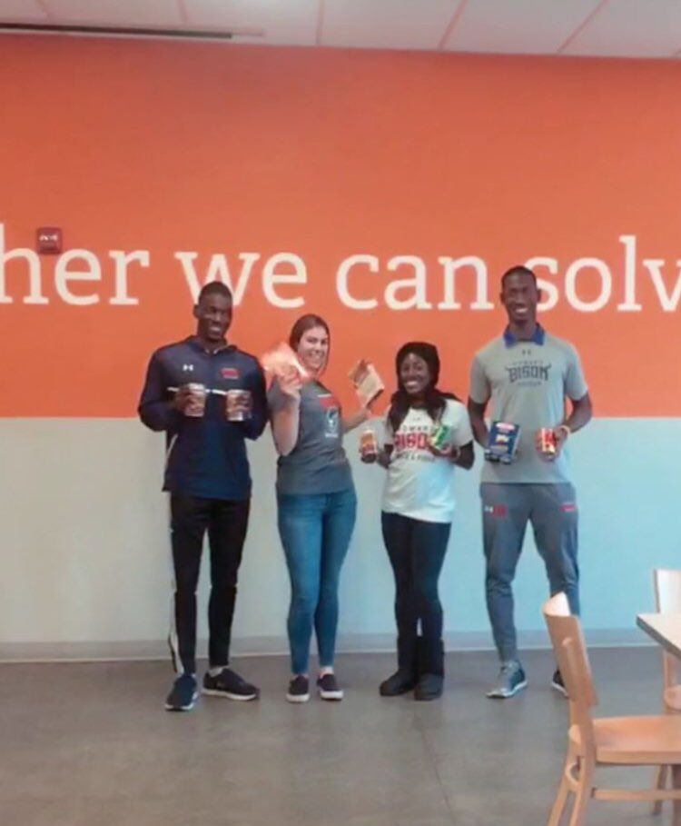 HowardUSAAC's tweet photo. Thank you to everyone that participated in the #Triple12 food drive! The goods collected will be distributed to children and families around the DC community during the holidays. #HowardUSAAC #Triple12 #DCThanksgiving https://t.co/kitDKbHPDJ