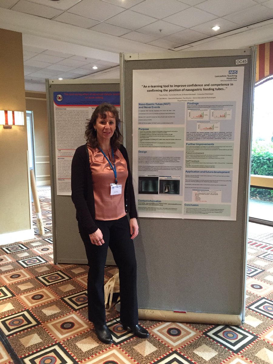 EarleyTracy's tweet photo. Spreading the word about our “Made At LTHTR” CXR e-learning tool  at another national conference.  Great collaboration between OD and clinicians @LancsHospitals @DevelopingLancs @karen_swindley @CatherineSilco1 @sarahcu68504464 https://t.co/iMZhmxEAJj