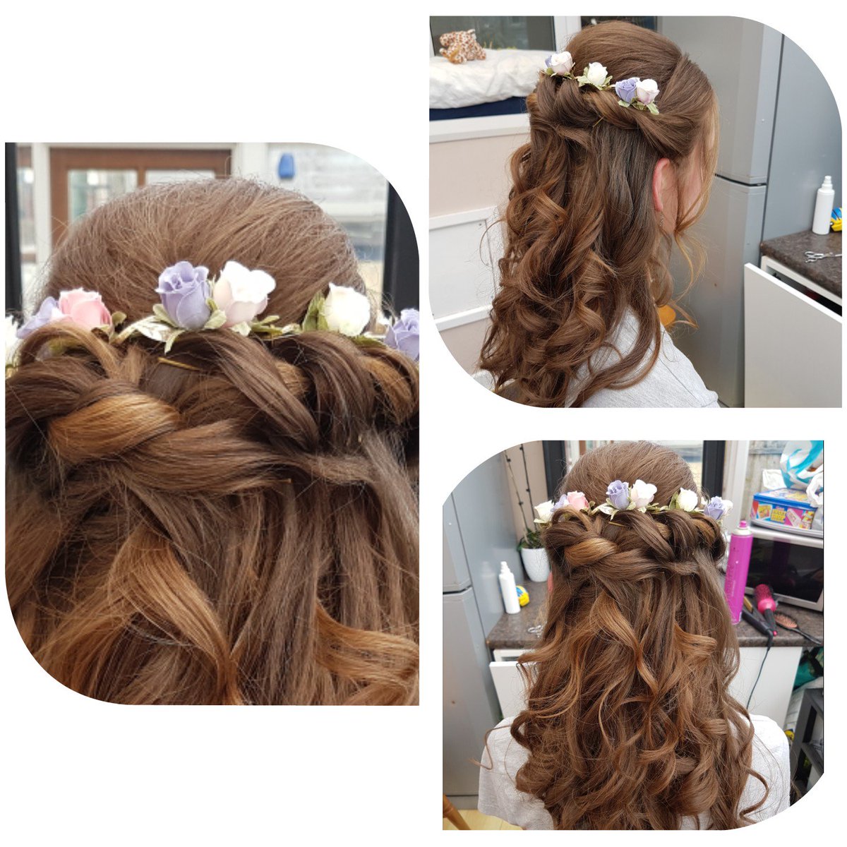 Bridesmaid hair created by <a href="/devonbridalhair/">Devon Bridal Hair</a> ⚘