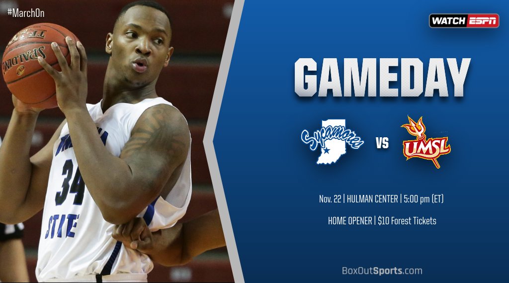 ISUHoopsArchive's tweet image. GAMEDAY! 

📍 Hulman Center
📺 ESPN3 | WatchESPN
🔗 sycamor.es/2AmyMhR
📻 @WIBQ 97.9 FM
🔗 player.listenlive.co/29091
📊 sycamor.es/2haHh4v
📰 sycamor.es/2zV3H42
🌳 #MarchOn