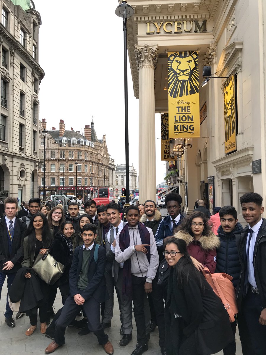 Wexham_School's tweet photo. Ready for The Lion King #excited #sixthform https://t.co/KkBMEdLNQp