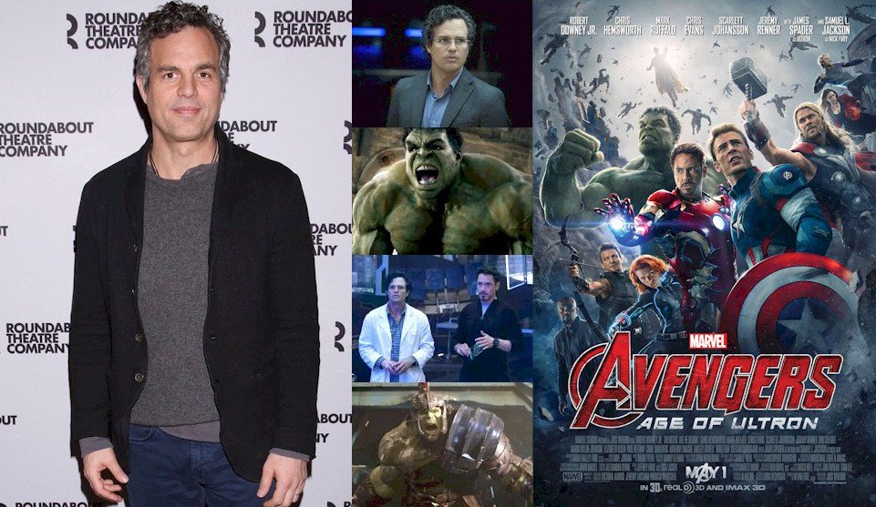 Hoy cumple 50 años Mark Ruffalo (Bruce Banner / Hulk en   Happy Birthday 