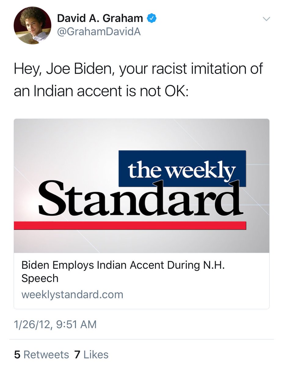 More tweets from journalists and media types calling out former Vice President Biden's racist ways.