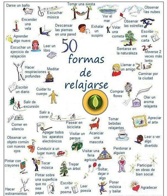 CarriCultura's tweet photo. #CarriTips 50 Formas De Relajarse https://t.co/Oe5kHTCC8s