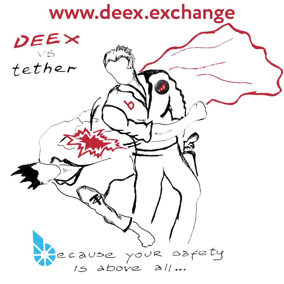 DEEX. Safety is above all.
steemit.com/blockchain/@de…
