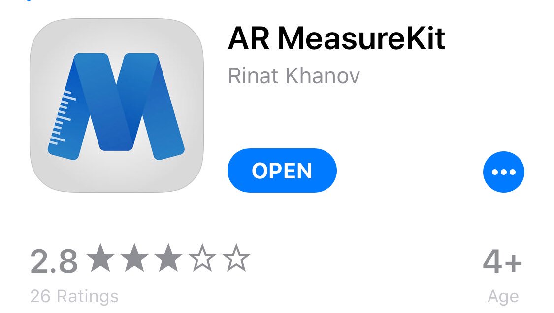 مستخدمين اصدار IOS 11:
استفيدوا من هذا التطبيق لقراءة ومعرفة المقاسات
وكذلك ميزة Face Mesh لمستخدمين الايفونX لمشاهدة تفاصيل الوجه
.
itunes.apple.com/us/app/ar-meas…