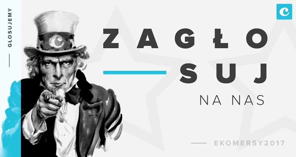 ClickCommunity's tweet photo. Kochani, #ClickCommunity walczy o prestiżową nagrodę w konkursie #Ekomersy2017.🙂Został już ostatni dzień głosowania, dlatego bardzo prosimy o Wasze głosy! Pomóżcie nam zostać najlepszą agencją wspomagającą generowanie sprzedaży ➡️ https://t.co/PvoKai9N6G https://t.co/WlcsQXJh8Z