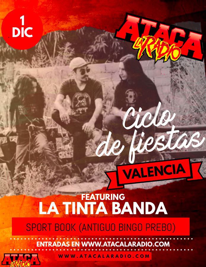 AtacaLaRadio's tweet photo. 1ro de #DIC son los ciclos de fiestas de #AtacaLaRadio con @BinghimanRoots @PejerreyBanda y @latintabanda queremos recuperar los toques en nuestro ciudad vayan y apoyen está vaina https://t.co/9Ut4DBwPYk