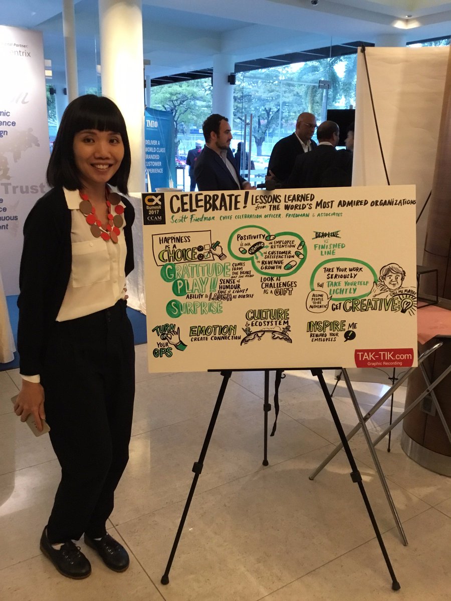 Graphic_Record's tweet photo. TAK-TIK graphic recording today and tomorrow at #CXSummit2017
#SaujanaKL
#CustomerExperience https://t.co/Qk2yFd9rpr