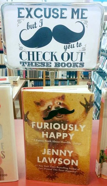 CBRLibrary's tweet photo. Happy Movember from this mustachioed raccoon! As the men in our community forgo shaving for the month of November to bring awareness to men’s health issues, CBRL has the perfect resources to answer questions and shed light on these very serious topics. #movember #CBRLibrary https://t.co/JyR3zCa2yZ