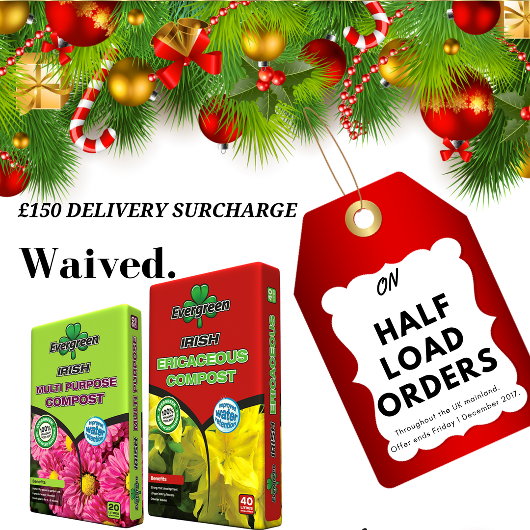 EvergreenPeat's tweet photo. *#BlackFriday2017 Special* £150 Delivery Surcharge Waived on any Half Load Order! ☘️🎁🎄Call today +44 (0) 28 877 40950 #BlackFridayWeek #Gardening #Horticulture #GrowingMedia #HortNews #Plants #GardenCentre #LoveYourPlot #Compost #GrowYourOwn https://t.co/p09Ytr8UB0