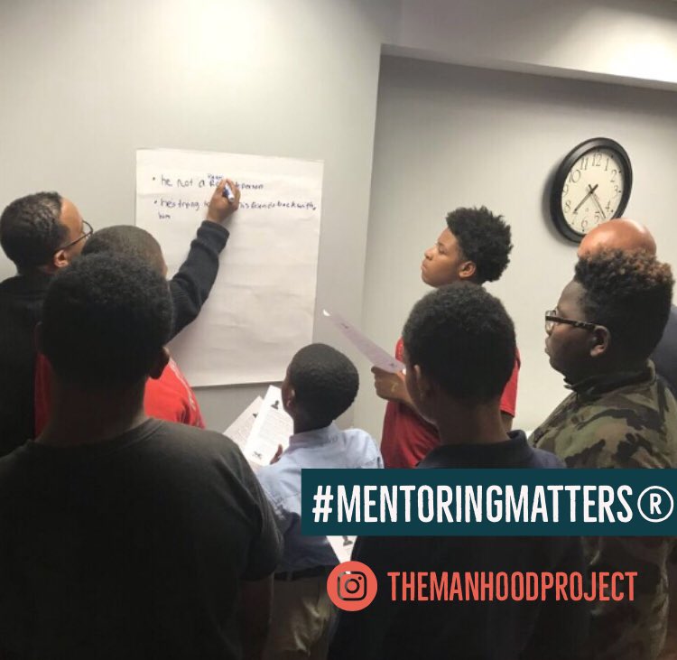 TMPMentoring's tweet photo. #TMP #TheManhoodProject #mentoring #mybrotherskeeper #BePresent #coaching #quote #empowerment #mentoringmatters https://t.co/ooE1AYYdpK