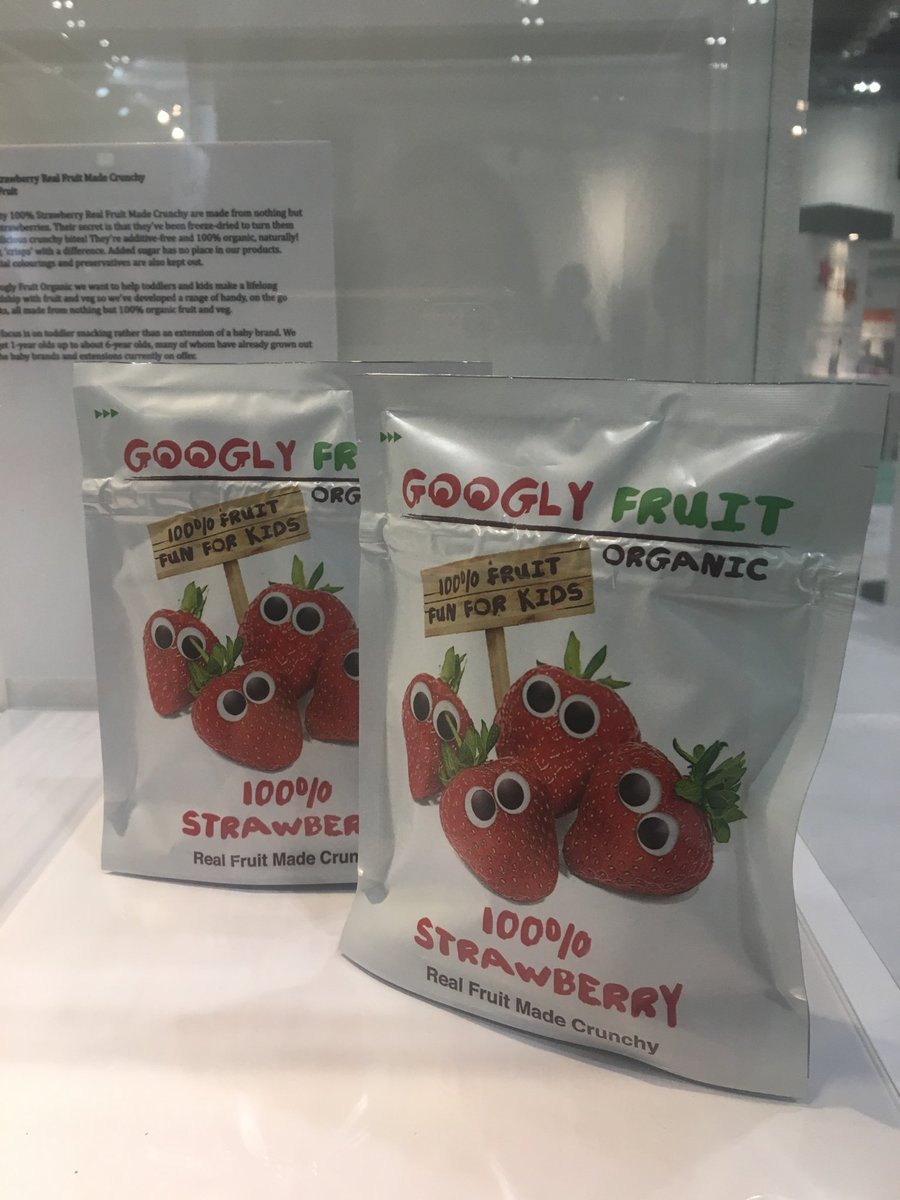GooglyFruit's tweet photo. So excited to have been shortlisted for the Best New Product Category @FoodMattersLive today. Good luck to everyone! https://t.co/zLWd4o7xzp