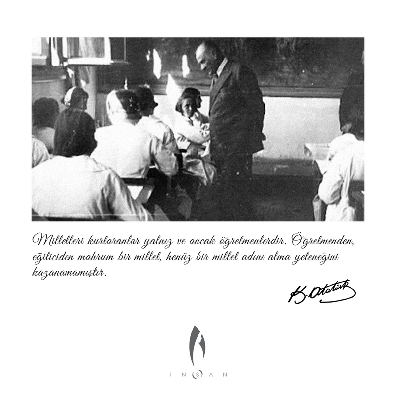 Tüm öğretmenlerimizin #ÖğretmenlerGünü 'nü kutluyor, çocuklar için sarfettiğimiz çabada yan yana olmaktan gurur duyuyoruz. #24Kasım #insan