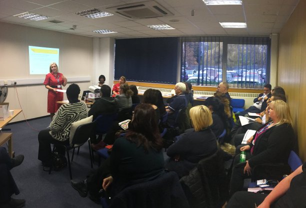 BCPFT's tweet photo. Great to see staff showing support to safe staffing initiatives and learning more on the work that has been undertaken across the Trust to ensure we continue shaping our future so postively https://t.co/GGbKbE7AM8