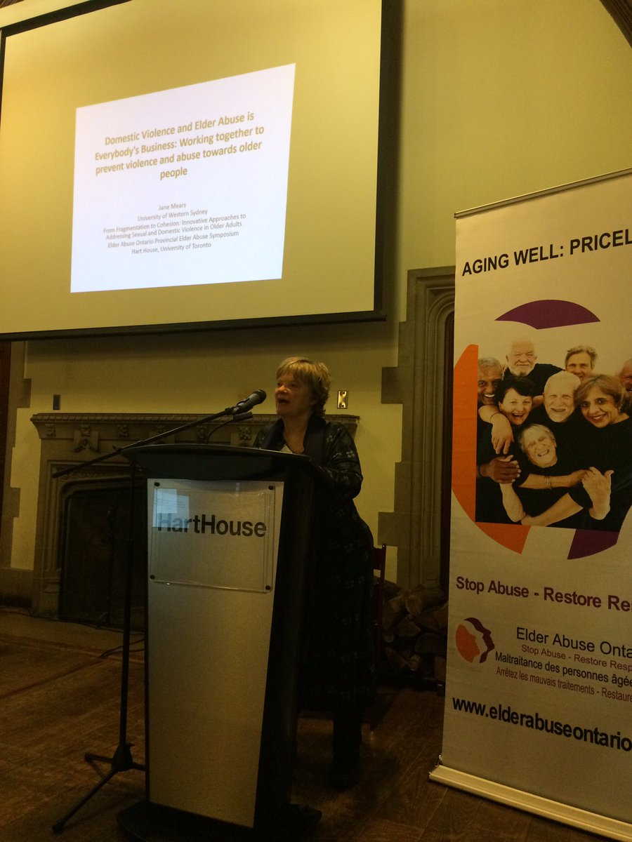 EAPreventionON's tweet photo. Dr. Jane Mears @DipikaDamerla @SeniorsON #EAOSymposium #FromFragmentationToCohesion https://t.co/HB4ijCGn7j