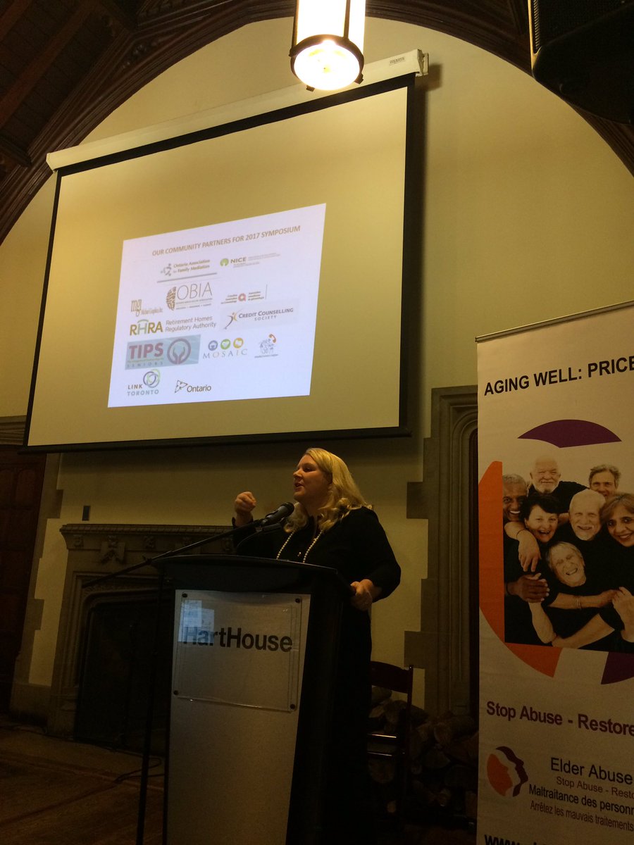 EAPreventionON's tweet photo. Master of Ceremonies Laura Tamblyn Watts @ltamblynwatts @DipikaDamerla @SeniorsON #EAOSymposium #FromFragmentationToCohesion https://t.co/xo9wRKZCIh
