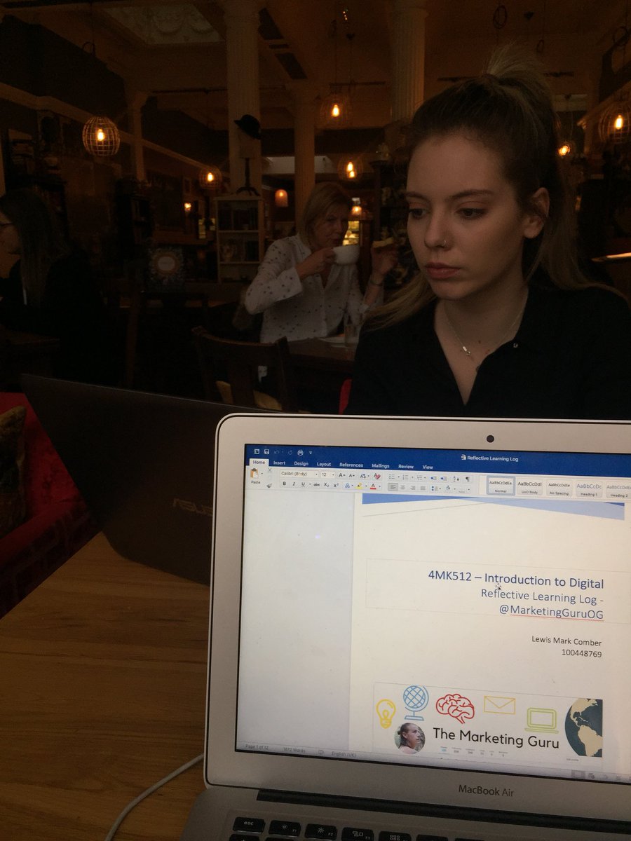 MarketingGuruOG's tweet photo. Enjoying a coffee and working on my assignments in @bookcafederby #4MK512 #N738 #DigitalMarketing https://t.co/b113Q2SPRk